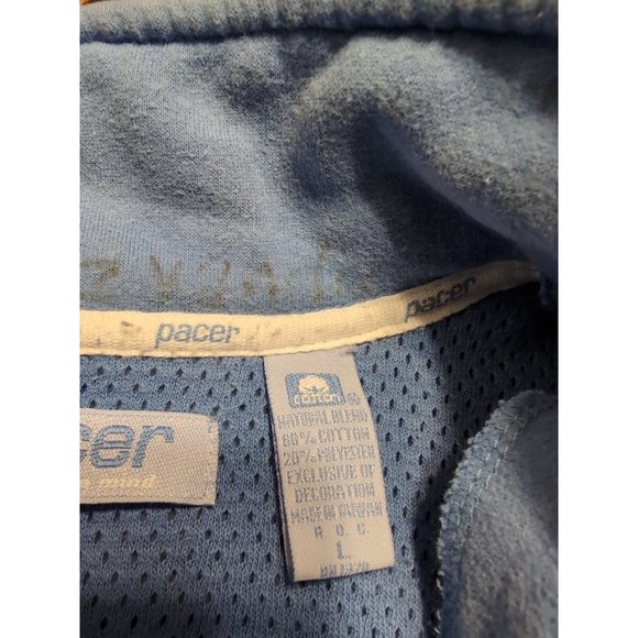 Pacer Blue 1/4 Zip Vintage Fleece Jacket Women's Size L - Picture 4 of 6